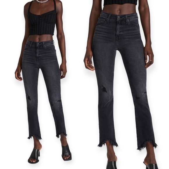 NWT Jonathan Simkhai Jeans, River High Rise Straight Jeans, Size 27 - Picture 1 of 16